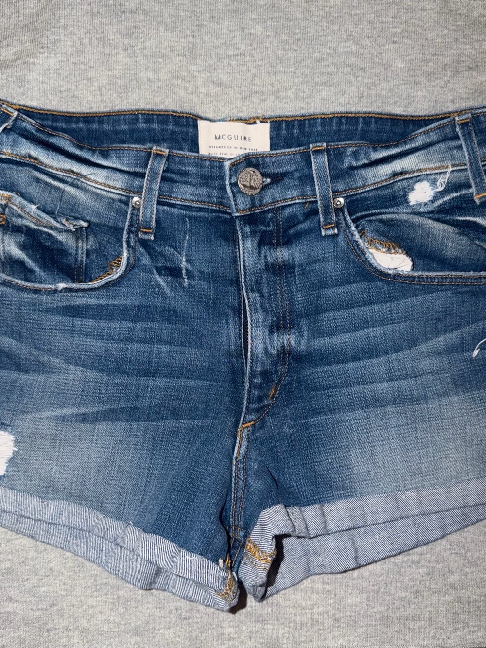 McGuire Denim Women’s Jean Short with Design